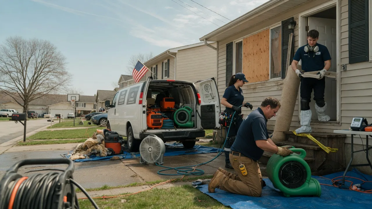 Water Damage Restoration in Bixby, OK near me